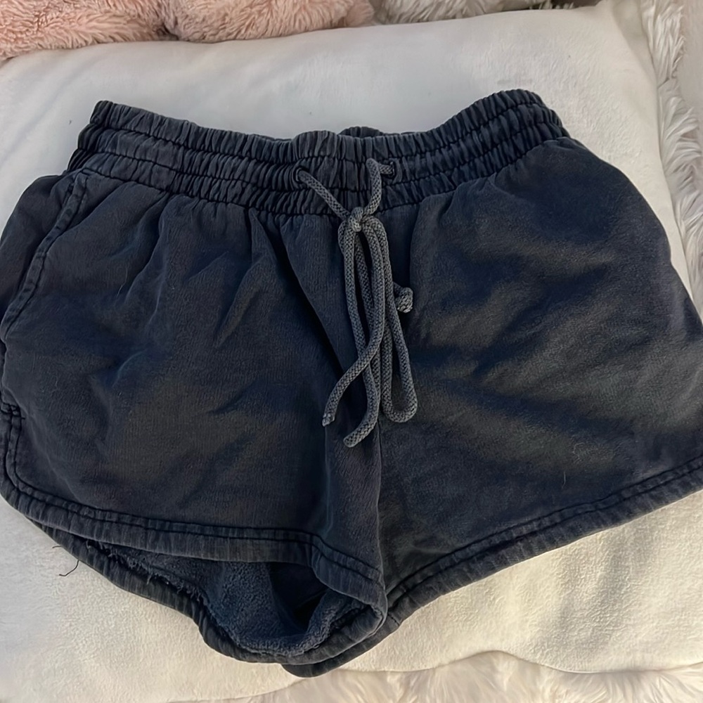 Dark gray vintage sweatshorts